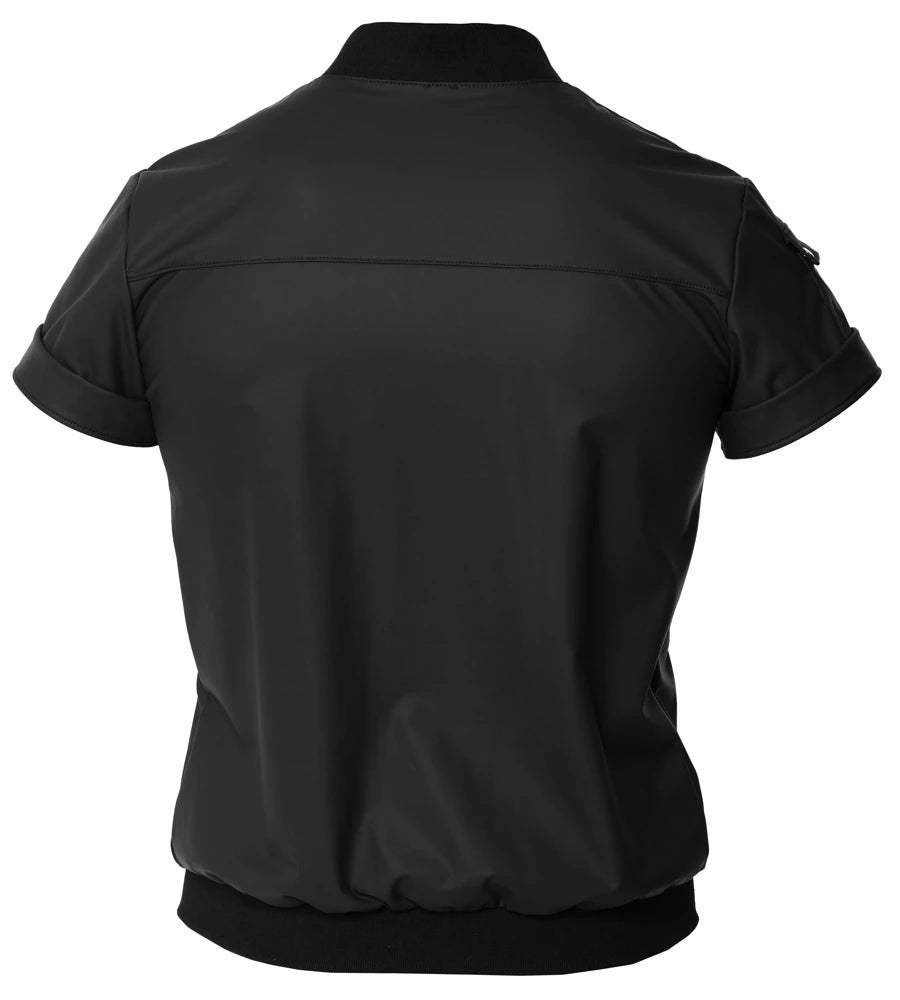 Svenjoyment - Blouson-Style Hemd mit kurzem Arm