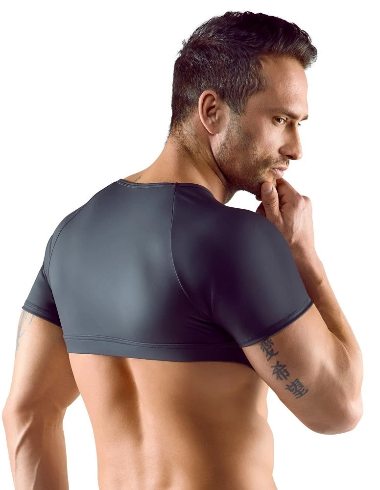 Svenjoyment -  Brust- und bauchfreies Halbarm-Shirt