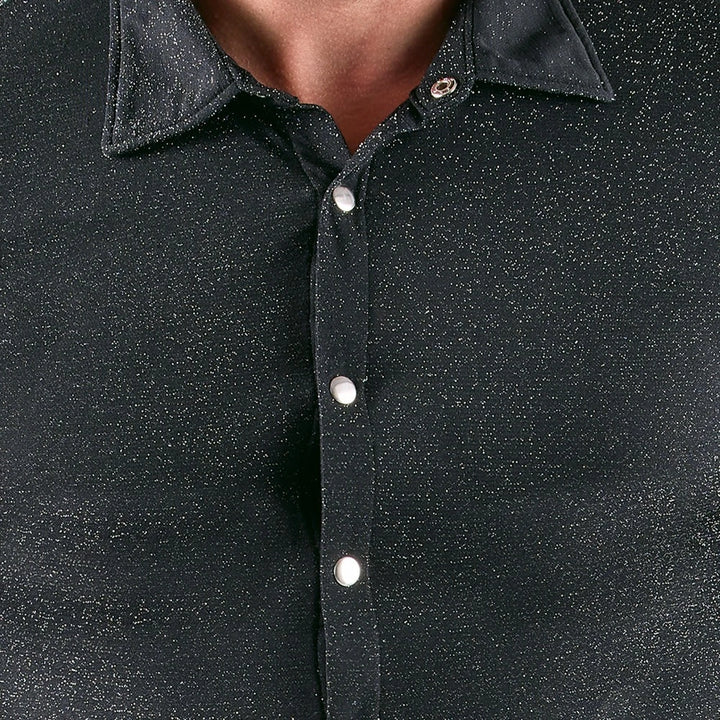 Svenjoyment - Hemd mit kurzem Arm schwarz