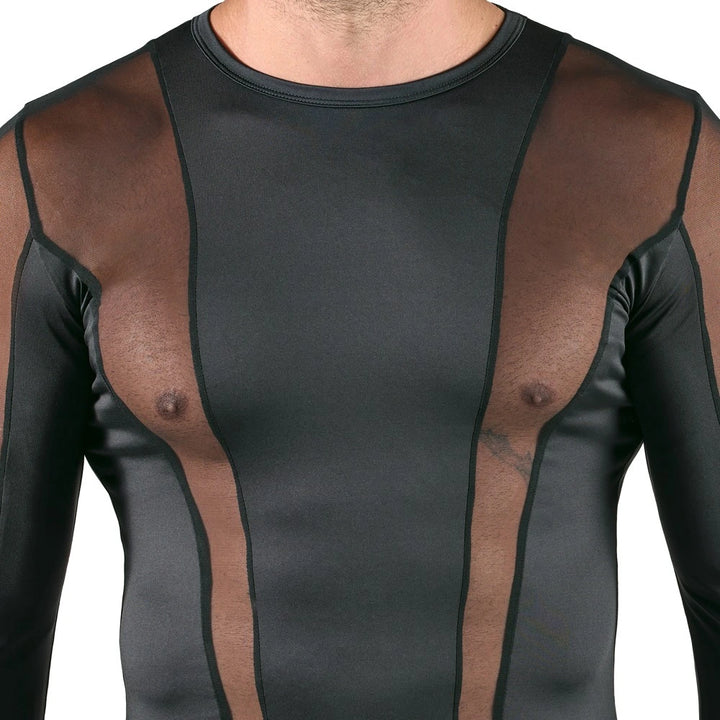 Svenjoyment - Longsleeve Mesh-Hemd