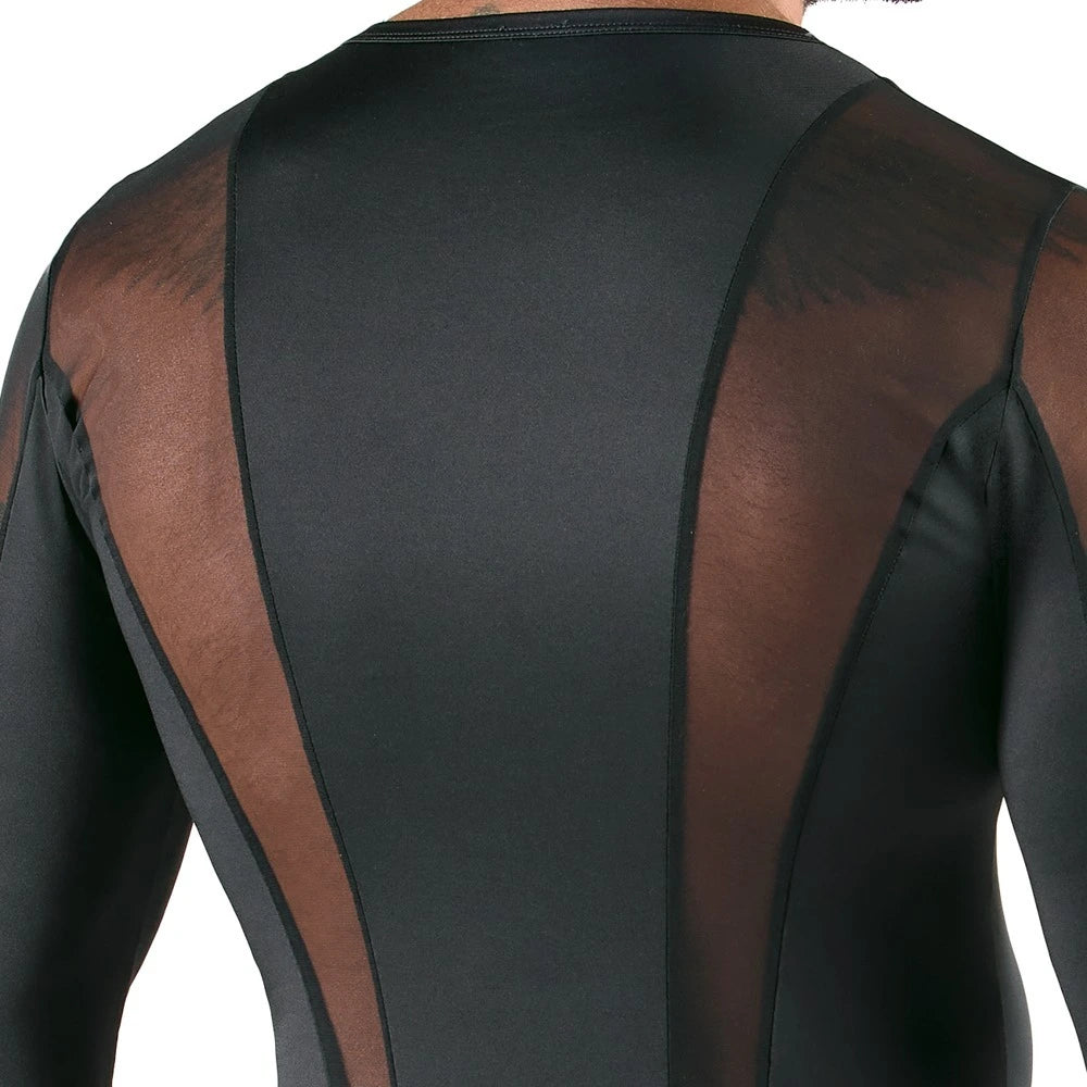 Svenjoyment - Longsleeve Mesh-Hemd