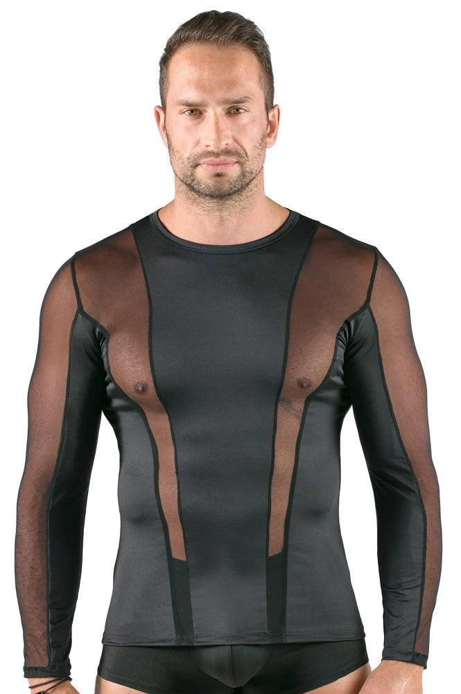 Svenjoyment - Longsleeve Mesh-Hemd