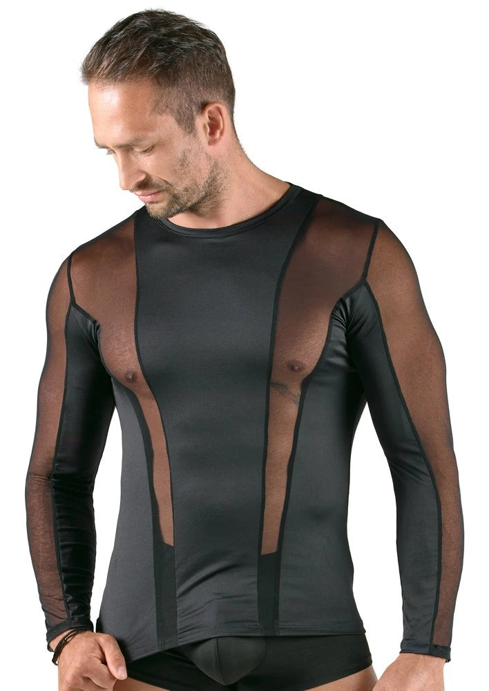 Svenjoyment - Longsleeve Mesh-Hemd