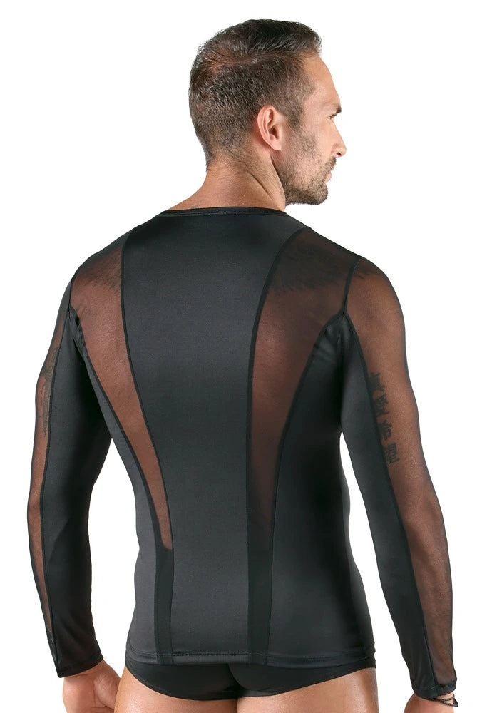 Svenjoyment - Longsleeve Mesh-Hemd