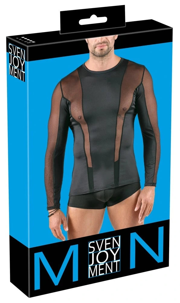 Svenjoyment - Longsleeve Mesh-Hemd