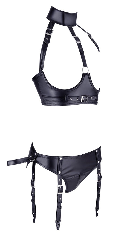 Cottelli Bondage - Ouvert Set schwarz