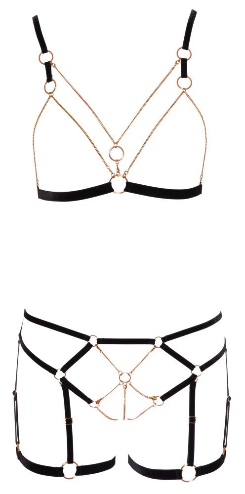 Cottelli Lingerie - 2-Teiliges Harness Set