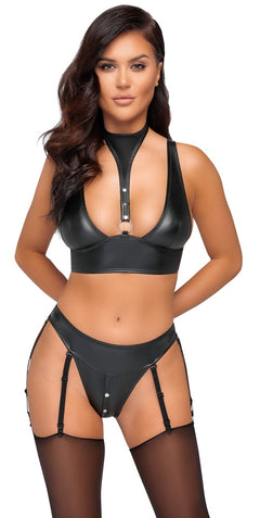 Cottelli Bondage Set Schwarz – Edles 2-teiliges Set