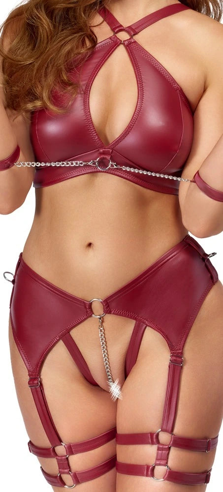 Cottelli Bondage - Ouvert Dessous-Set