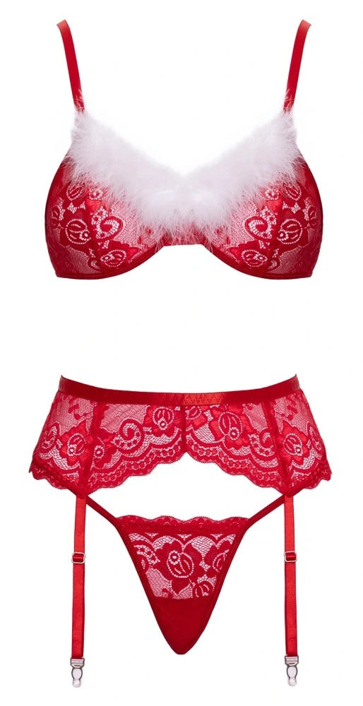 Cottelli Lingerie - Straps-Set X-Mas