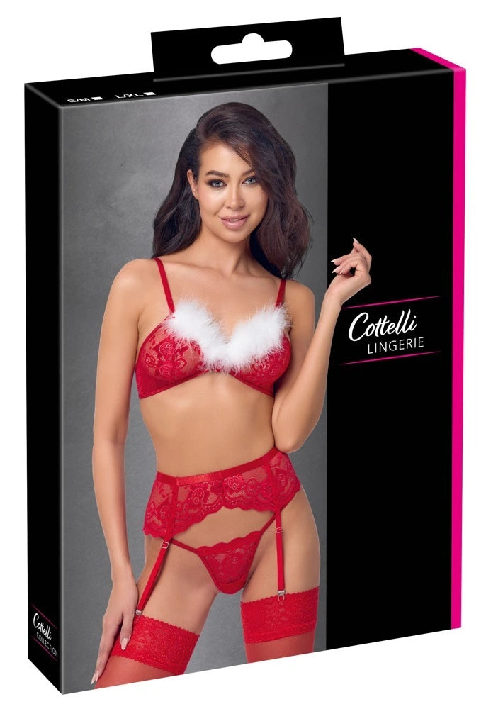 Cottelli Lingerie - Straps-Set X-Mas