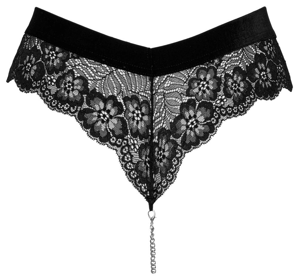 Cottelli Lingerie - Ketten Panties Schwarz
