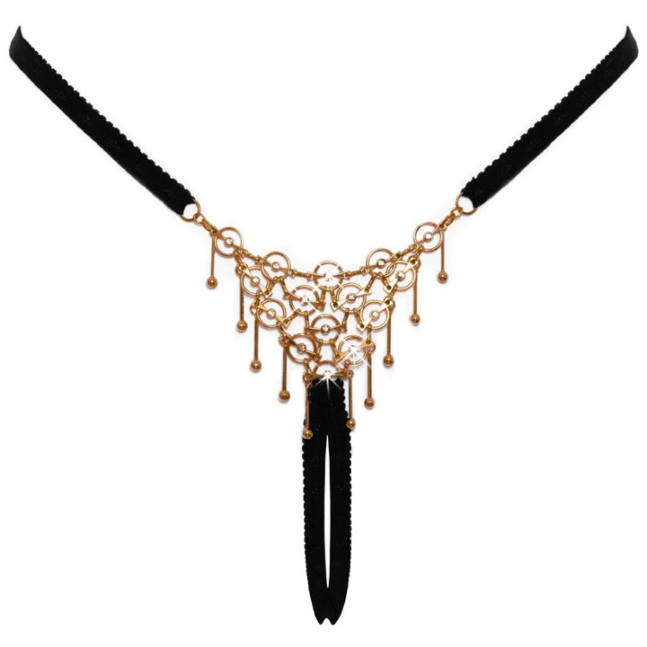 Cottelli Lingerie - Micro-String "Ornament" ouvert