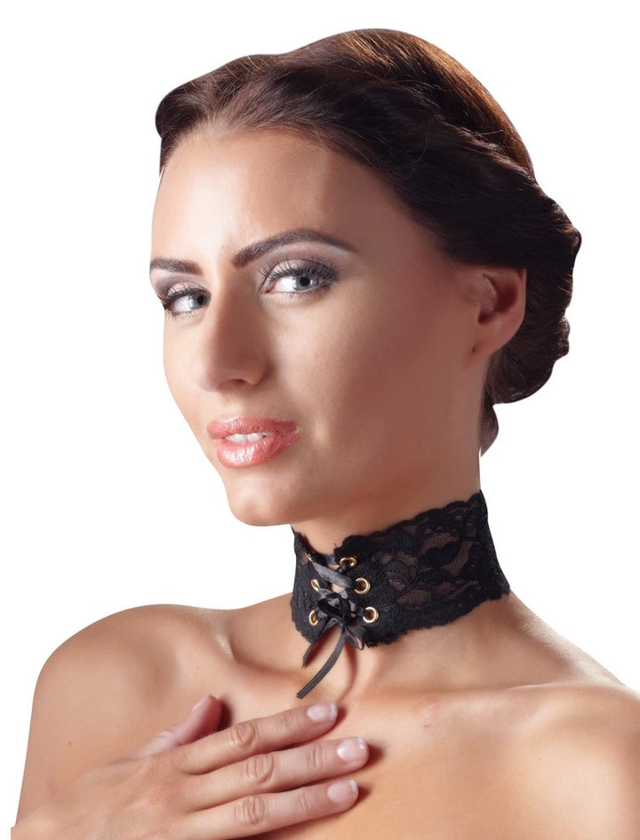 Cottelli Accessoires - Halsband aus Spitze