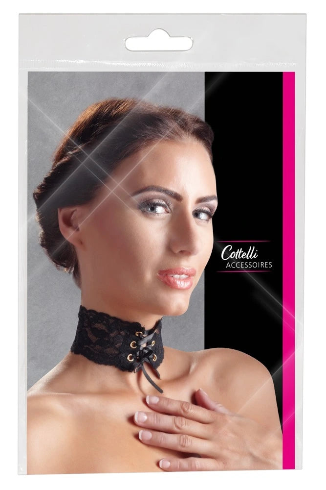 Cottelli Accessoires - Halsband aus Spitze