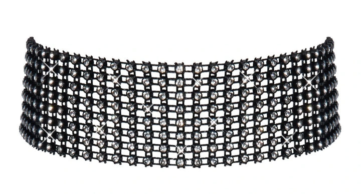 Cottelli Accessoires - Strass-Halsband