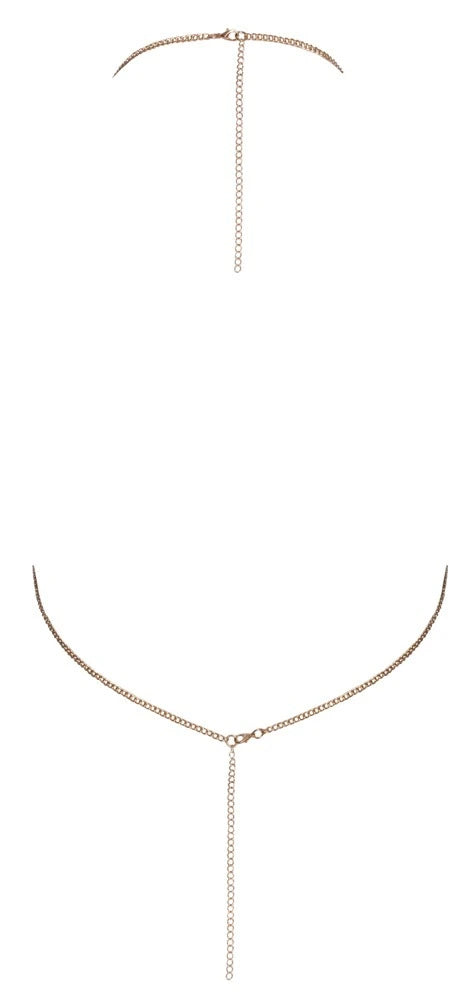 Cottelli Accessoires - Ketten-Top mit Strass