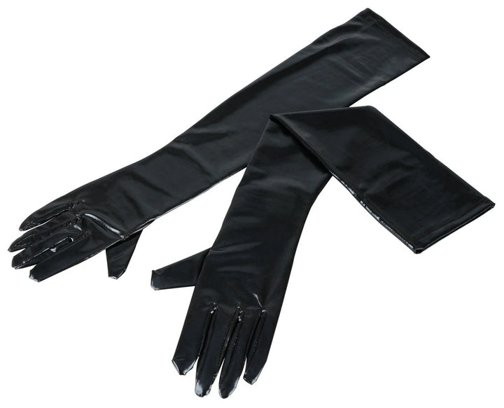 Cottelli Accessoires - Handschuhe extralang Schwarz