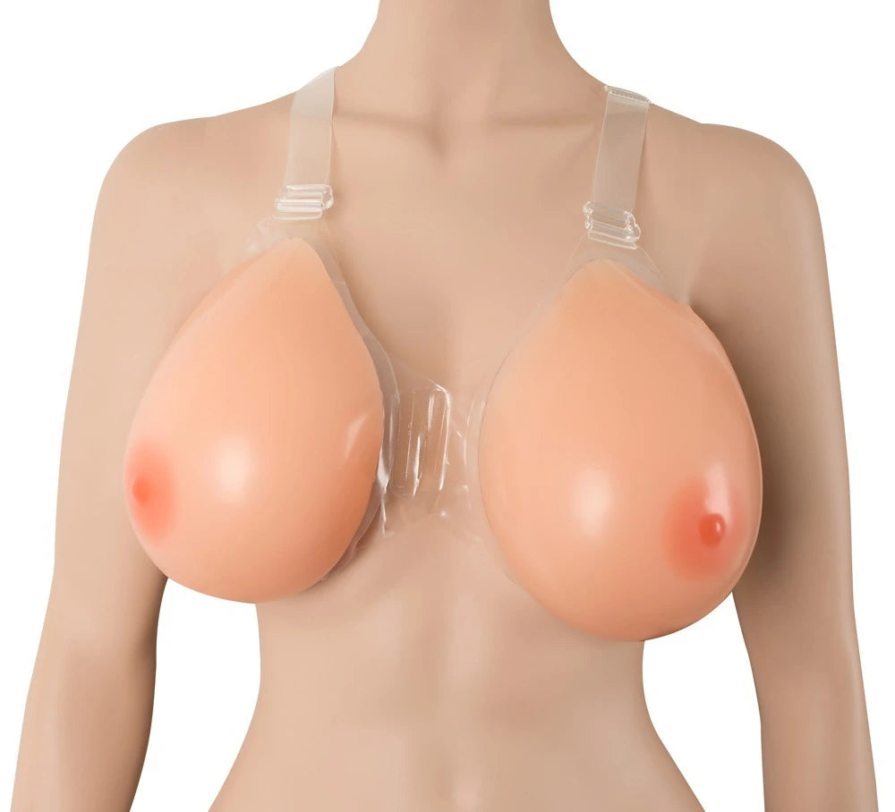 Cottelli Accessoires - Silikonbrüste mit Halter 1200gr