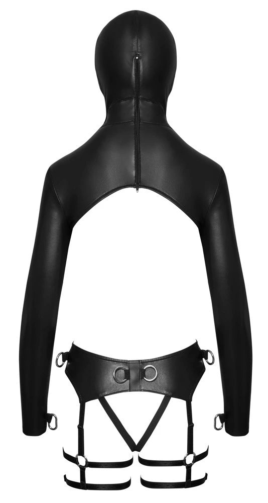 Bad Kitty - Bondage-Dessous-Set im stilvollen Mattlook