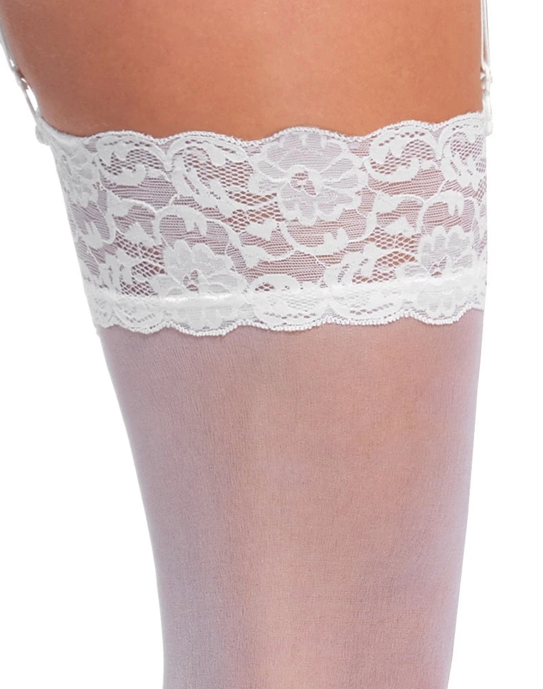 Cottelli Legware - Strümpfe weiß