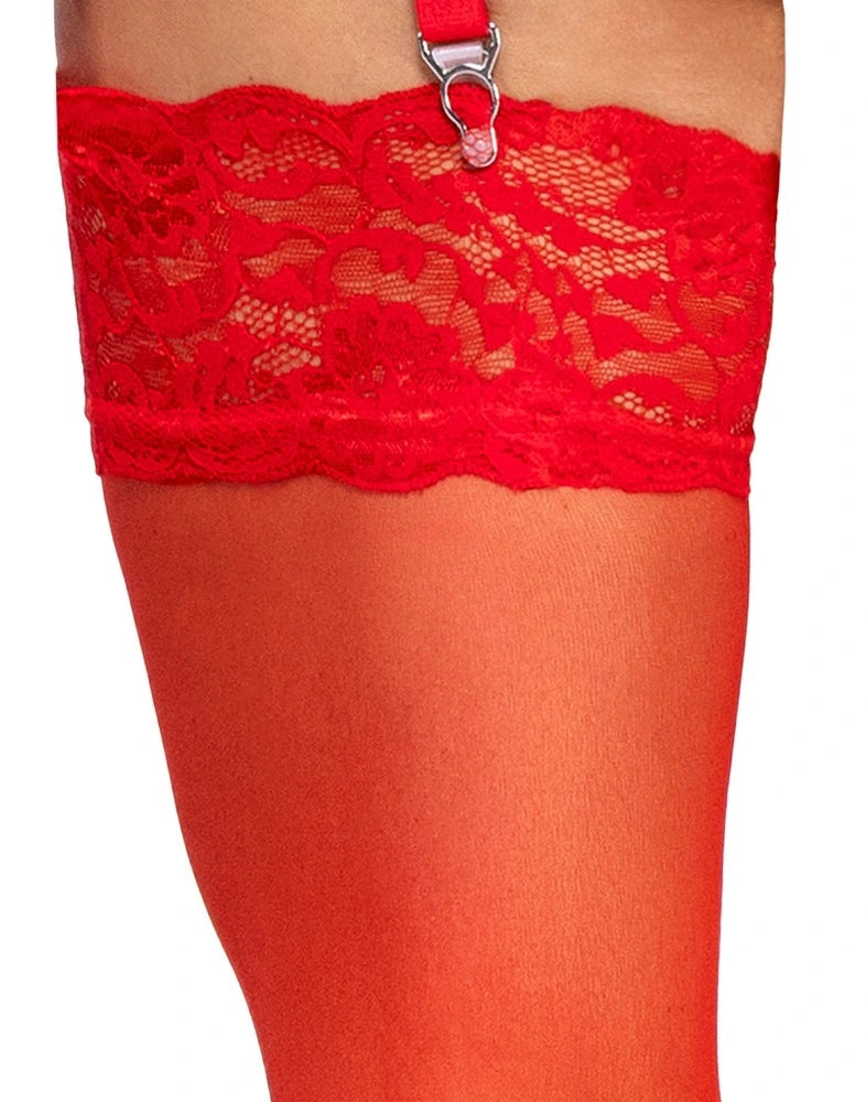 Cottelli Legware - Strümpfe rot