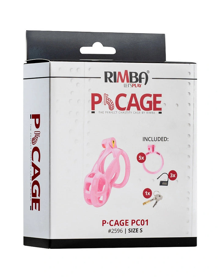 P-Cage PC01 - Peniskäfig Größe S rosa