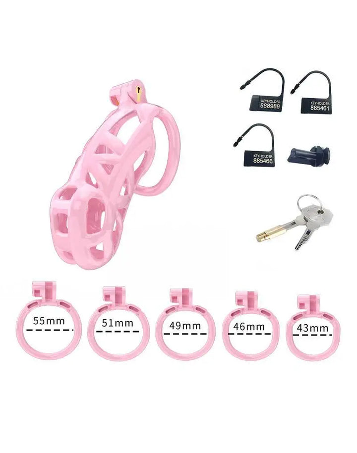 P-Cage PC01 - Peniskäfig Größe L rosa