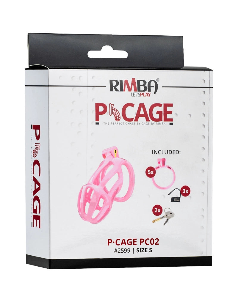 P-Cage PC02 - Peniskäfig Größe S rosa