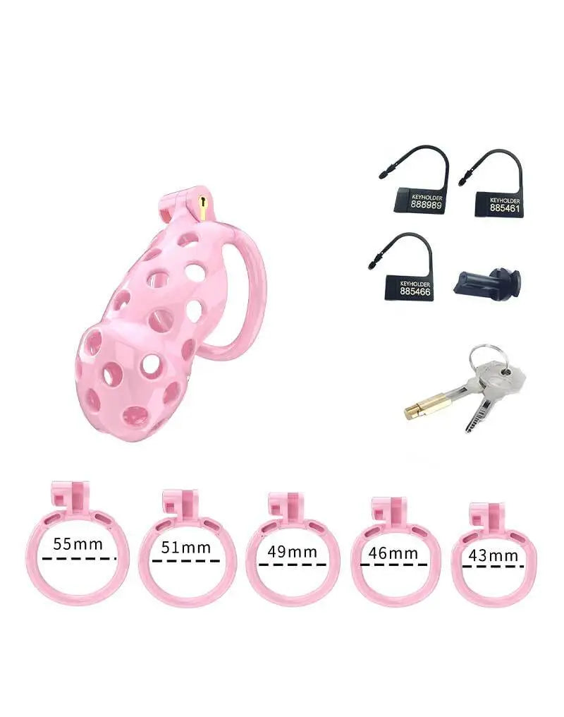 P-Cage PC03 - Peniskäfig Größe M rosa
