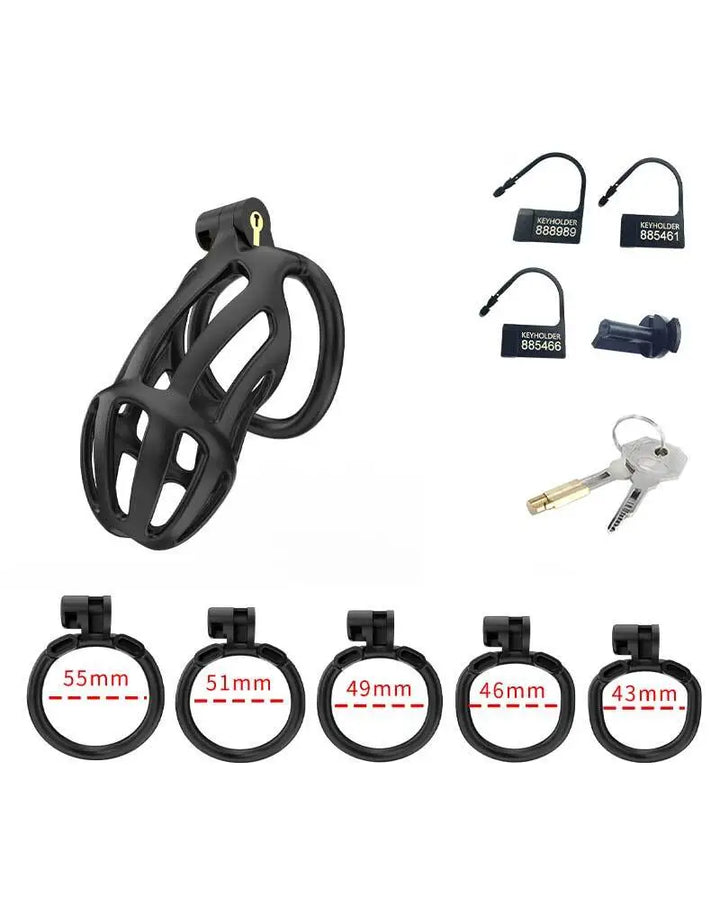 P-Cage PC02 - Peniskäfig Größe M schwarz