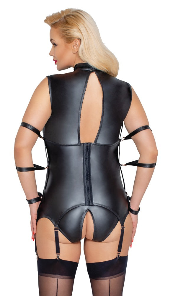 Cottelli Bondage - Ouvert Set schwarz Queensize