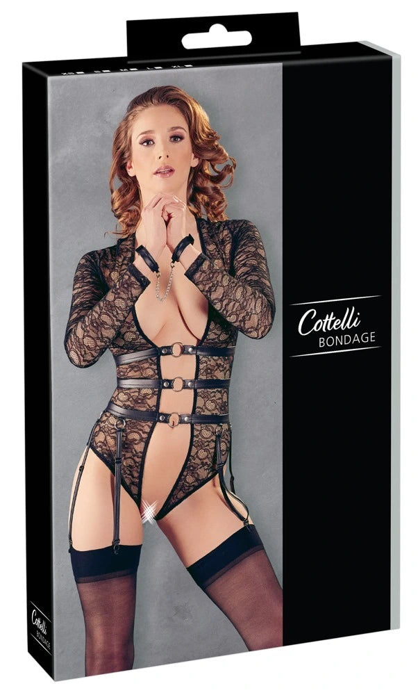 Cottelli Bondage - Strapsbody Ouvert