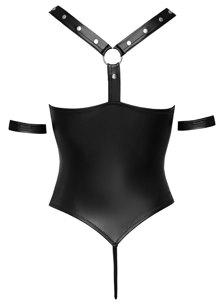 Cottelli Bondage - Ouvert Stringbody schwarz