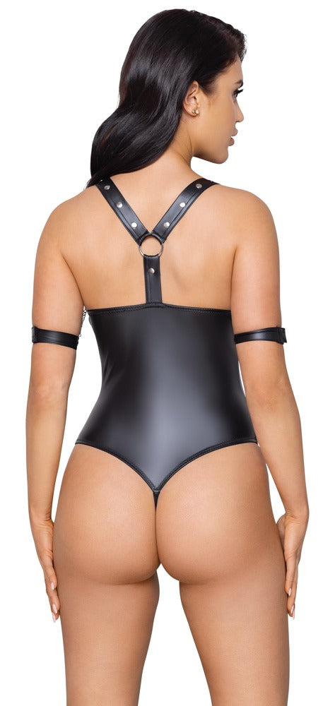 Cottelli Bondage - Ouvert Stringbody schwarz