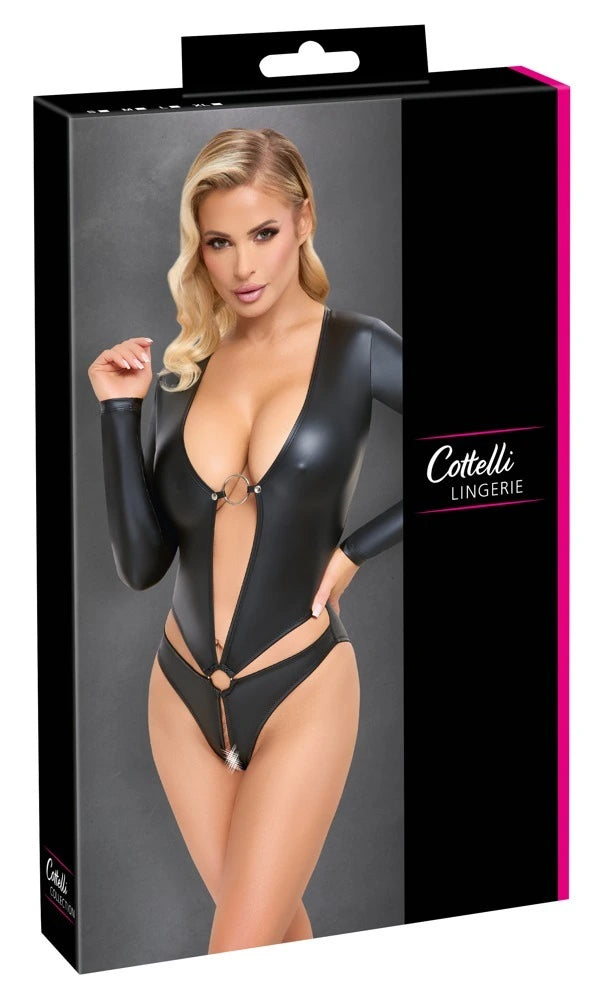 Cottelli Lingerie - Mattlook Body schwarz