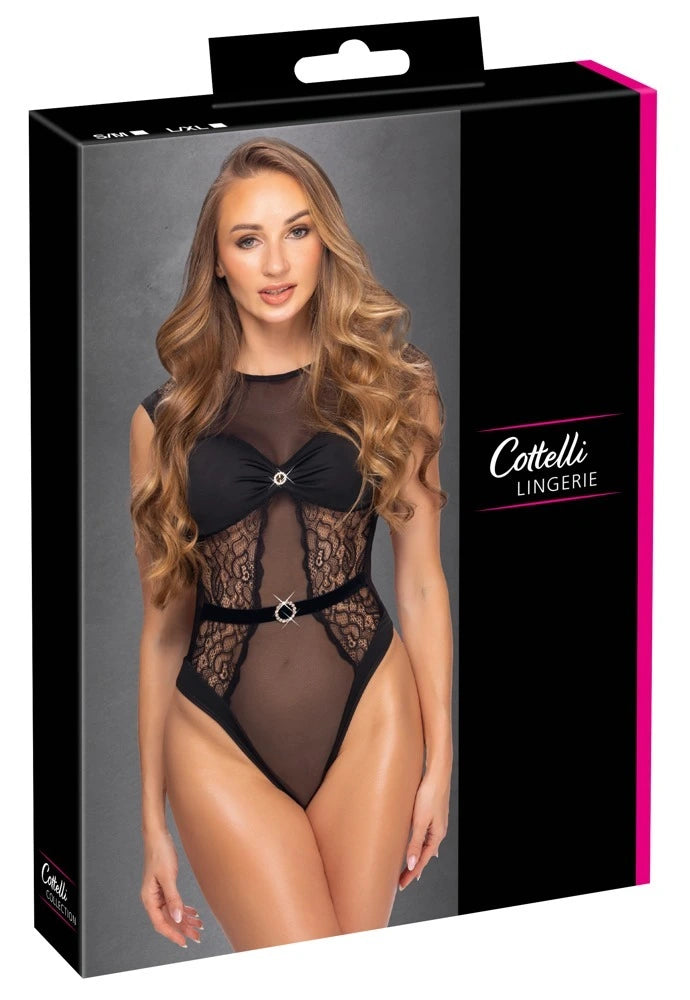 Cottelli Lingerie Riobody Schwarz – Verführerischer Body