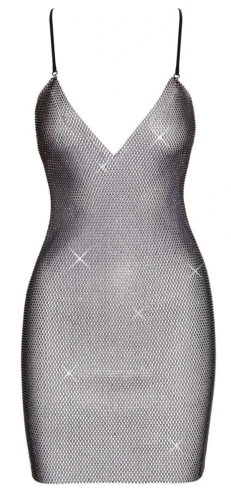Cottelli Party Betonendes Glitzer-Minikleid – freigestellte Vorderansicht