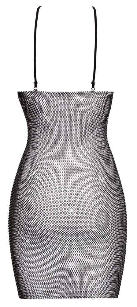 Cottelli Party Betonendes Glitzer-Minikleid – freigestellte Rückansicht