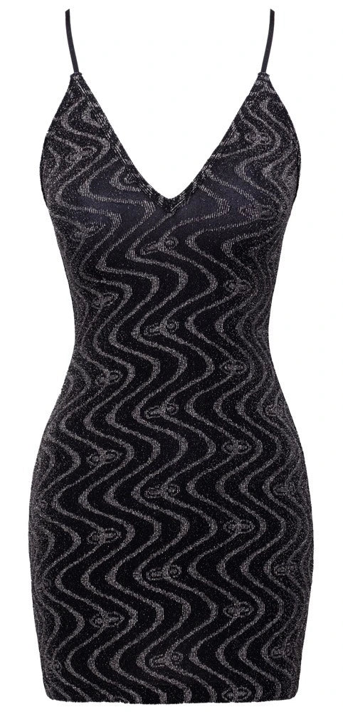 Cottelli Party - Betonendes Glitzer-Minikleid