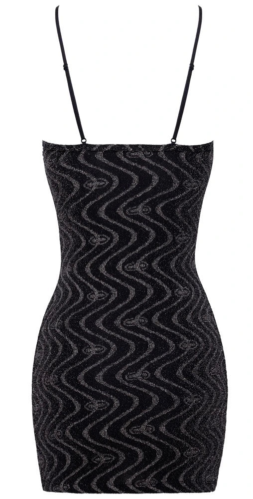 Cottelli Party - Betonendes Glitzer-Minikleid