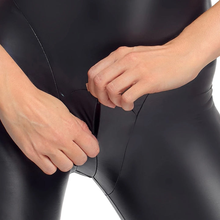 Cottelli Party Träger-Overall mit langem Bein – Detailaufnahme 2