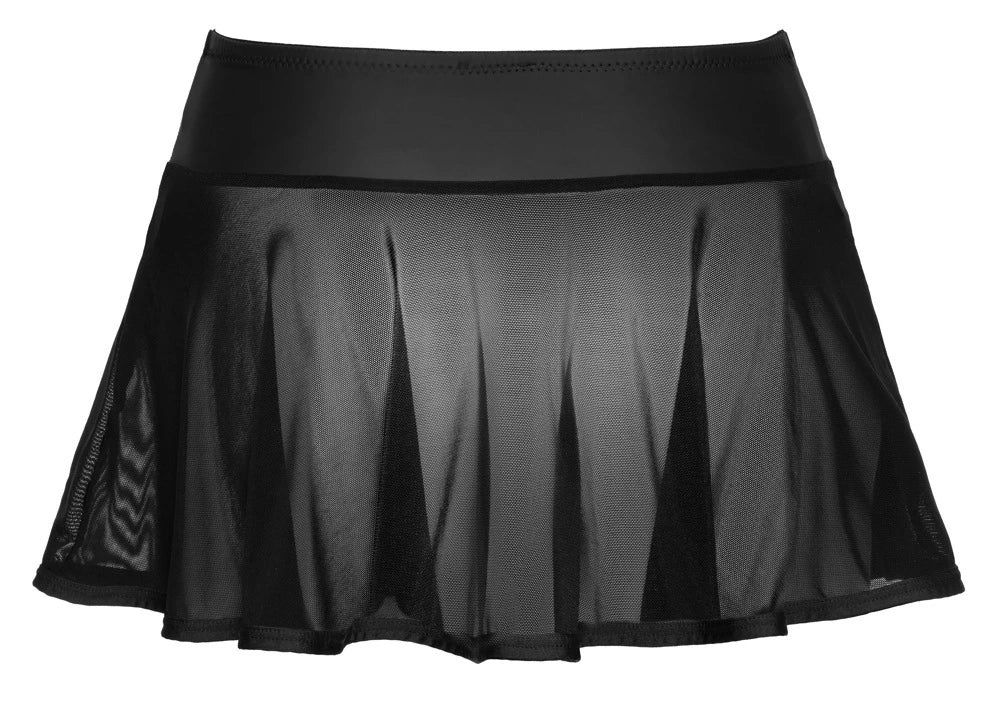 Cottelli Party - Transparenter Powernet-Minirock