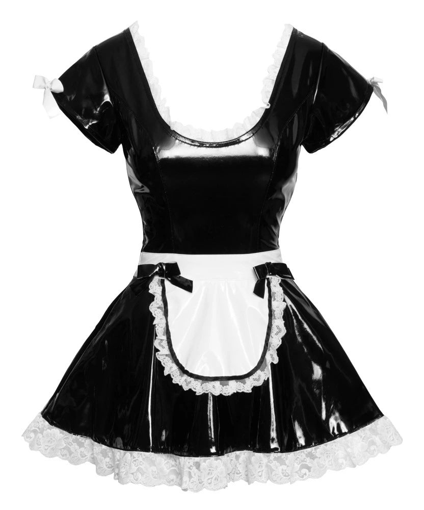 Black Level - Kleid "Zimmermädchen" aus Lack