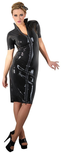 LateX - Kleid knielang aus Latex