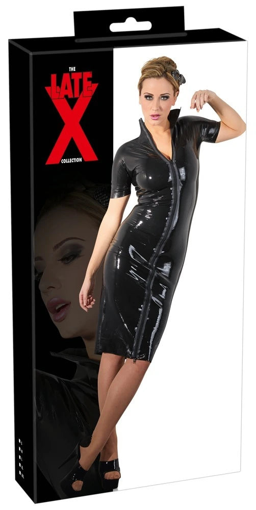 Kleid aus Latex