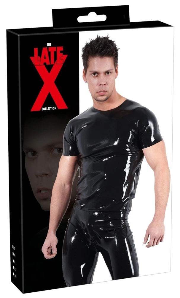 LateX - Hemd Kurzarm für Herrn aus Latex