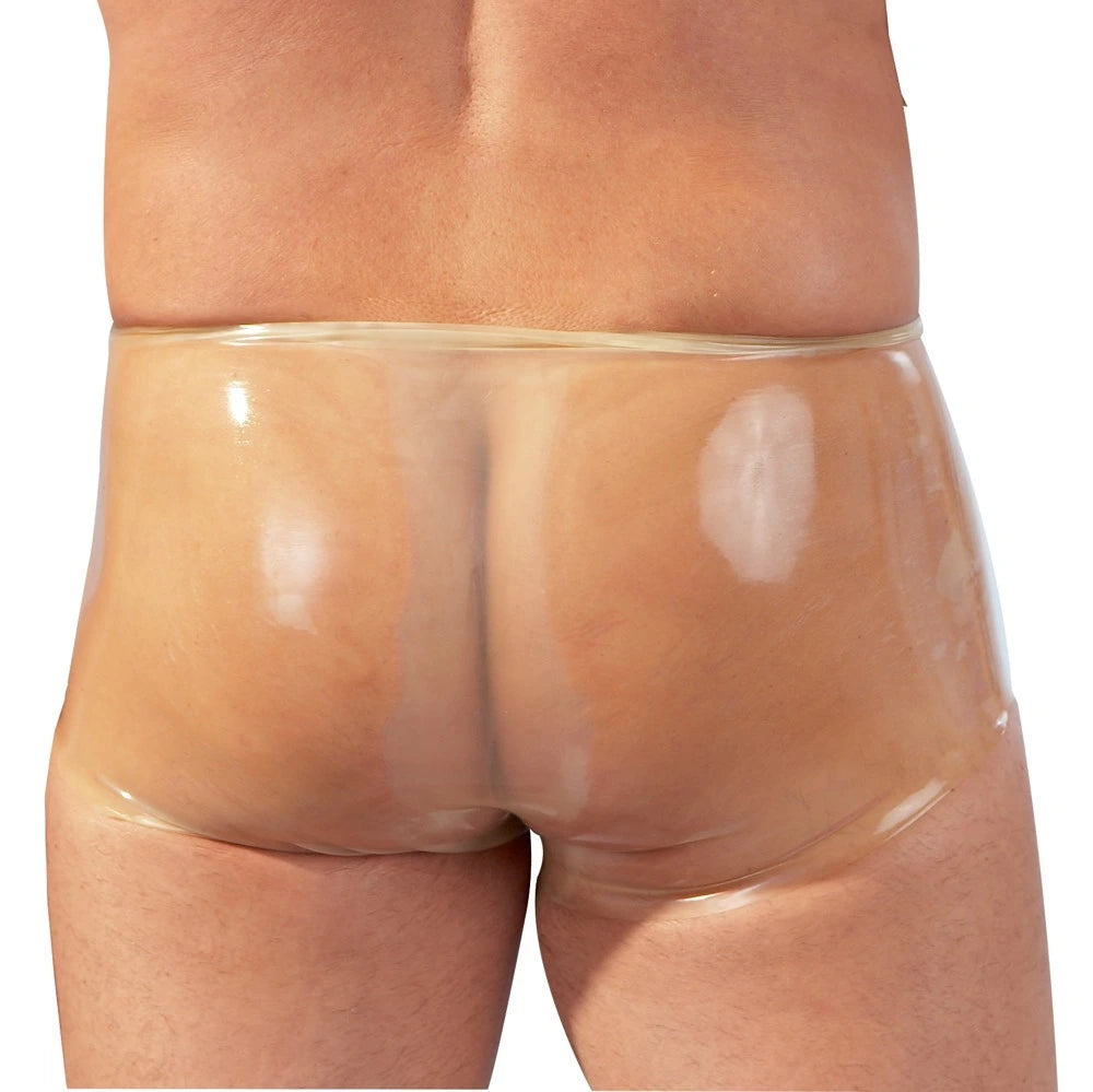 LateX - Pants mit Penishülle für Herrn transparent