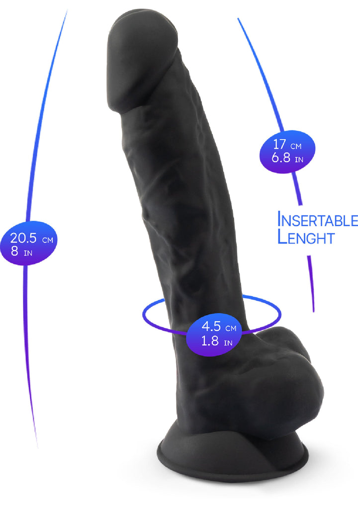 Silex-D Dildo Model 8 inch 7