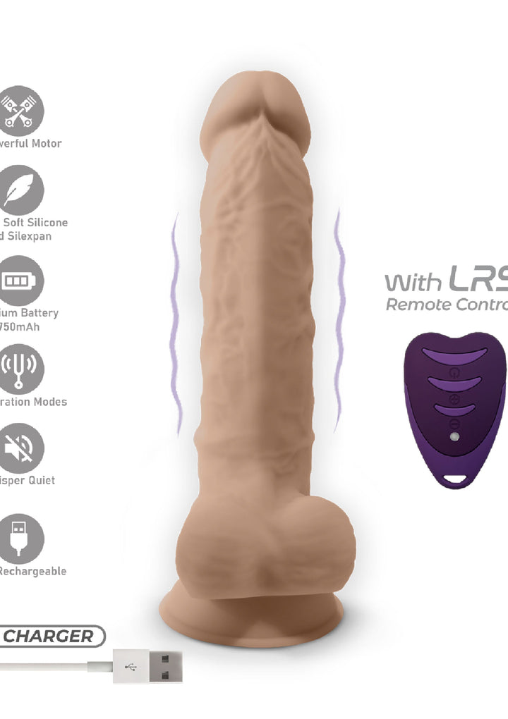 Silex-D Dildo Vibrating Model 8 inch 4